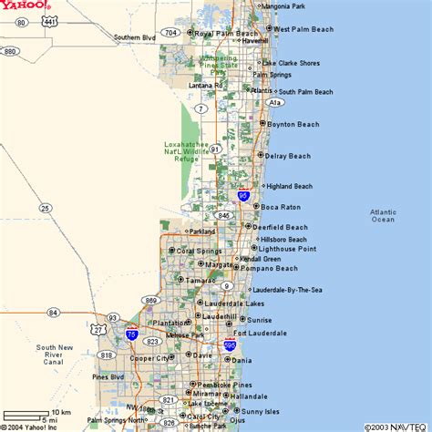25 Lovely A Map Of South Florida