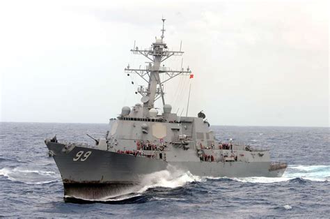 The Guided Missile Destroyer Uss Farragut Ddg 99 Picryl Public