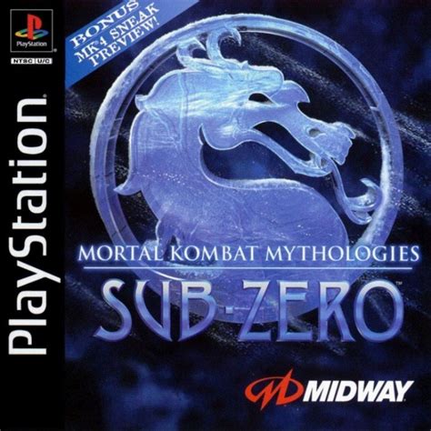 Mortal Kombat Mythologies NTSC PSX FRONT Playstation Covers Cover