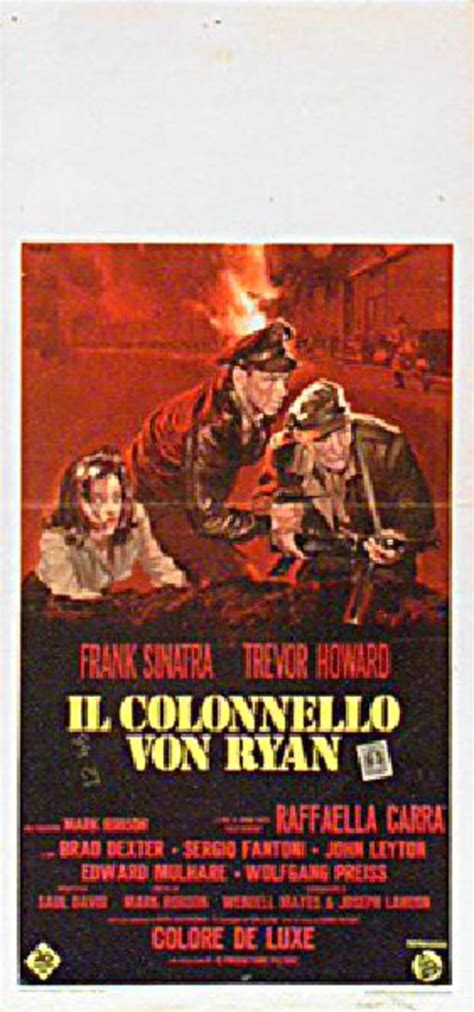 Von Ryans Express Original 1965 Italian Locandina Movie Poster