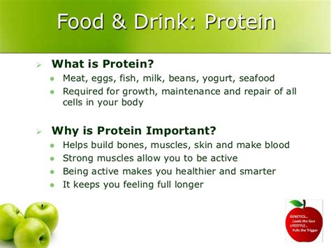 Importance of protein - Eschool