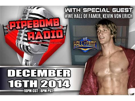Wwe Hall Of Famer Kevin Von Erich Returns To Pipebomb Radio 1216 By