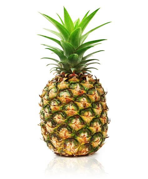 Pineapple Isolated On White Background Stock Photo Image Of Object