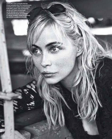 Emmanuelle Beart Poses For Marie Claire France July 2011