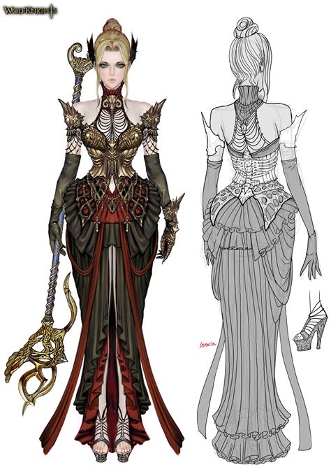 D Mage Youngmin Suh Character Design Inspiration Female Character