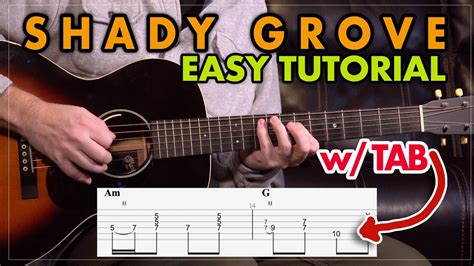 Shady Grove By Yourself On Guitar Easy Version 2 Levels Of