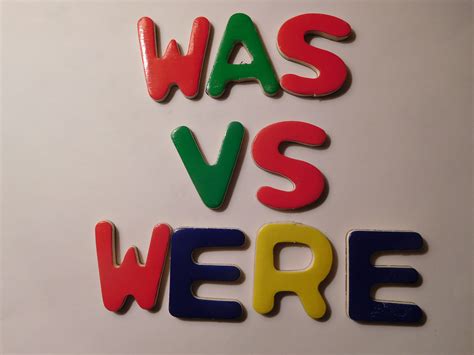 When to use 'was' versus 'were' - Word Counter Blog
