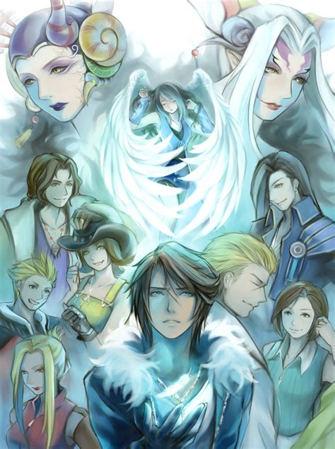 Squall Leonhart Rinoa Heartilly Selphie Tilmitt Quistis Trepe