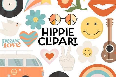 Hippie Clipart