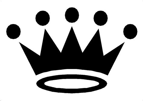 Crown Black And White Crown Clipart 2 Wikiclipart