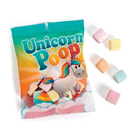 Unicorn Poop Marshmallow Candy Fun Packs 57 Packs