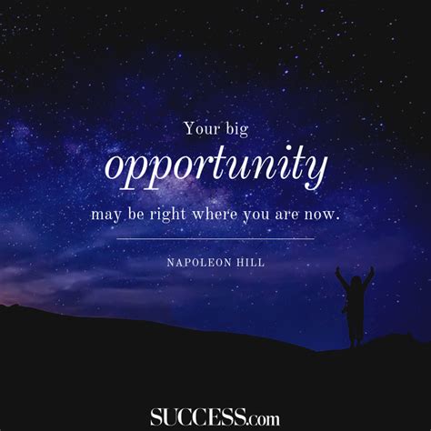 13 Quotes To Motivate You To Seize Opportunities Success
