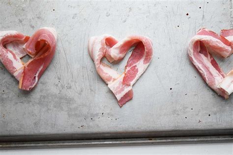 Easy Heart Shaped Bacon Recipe