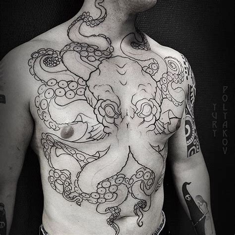 Gambar tatto di punggung b mus. Gambar Tato Gurita Terbaru Paling Keren | Octopus Tattoo ...