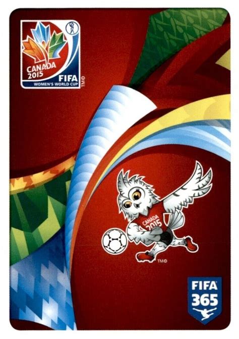 Logo Fifa Womens World Cup Canada 2015 Panini Golden Sticker Image