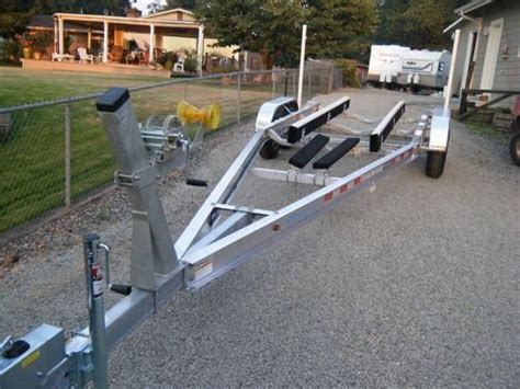 New Double Axle Aluminum Boat Trailer Ft Boat B For Sale In Bethel Washington