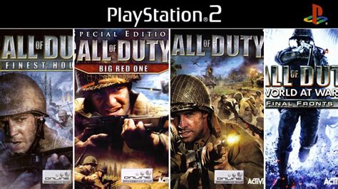 All Call of Duty Games on PS2 - YouTube