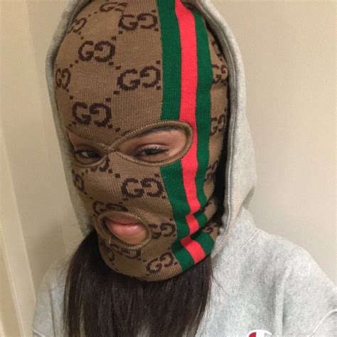 See more ideas about ski mask, skii mask, rappers. Gucci Ski Mask in 2020 | Mask girl, Bad girl aesthetic ...