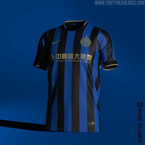 Inter Milan 21 22 Concept Home Away And Third Kits With New Club Logo