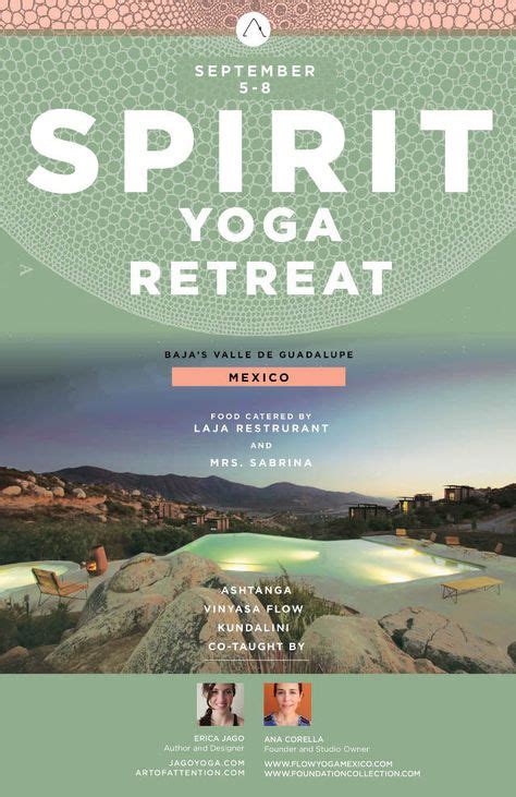 12 Retreat Ideas Retreat Flyer Yoga Retreat