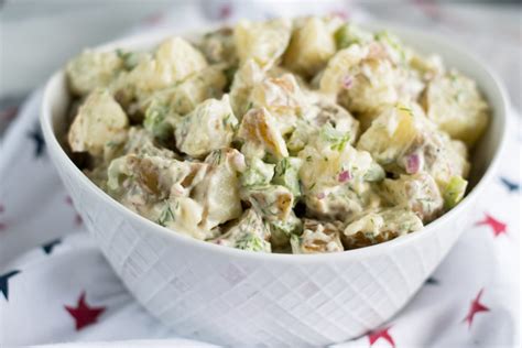 Vegan Dill Potato Salad Thyme Love