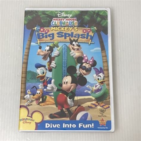 Mickey Mouse Clubhouse Mickeys Big Splash Dvd 2009 For Sale Online
