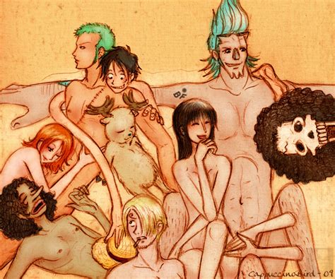 Rule If It Exists There Is Porn Of It Brook Franky Monkey D Luffy Nami Nico Robin