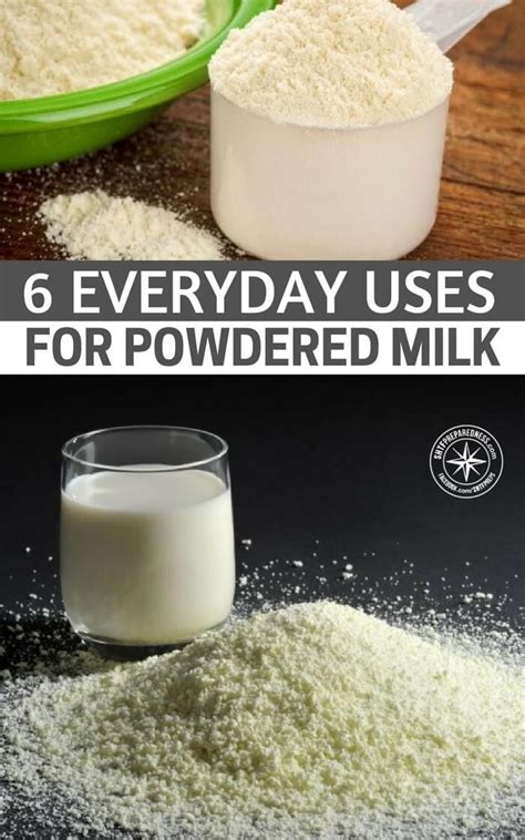 6 Everyday Uses For Powdered Milk Shtfpreparedness Milk Recipes