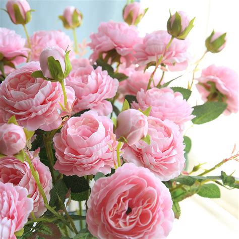 silk rose artificial flowers for home wedding decoration china artificial flowers and wedding