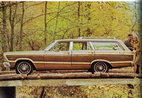 Ford Fairlane Squire Station Wagon Coconv Flickr