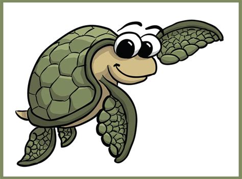 Cartoon Sea Turtle Sea Turtle Cartoon Images Co Clip Art