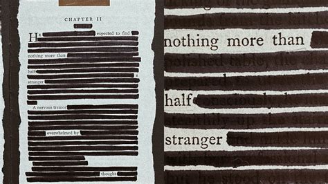 How I Create Blackout Poetry Youtube