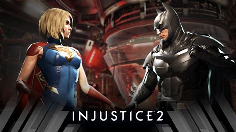 Injustice 2 Supergirl Vs Batman Very Hard Youtube