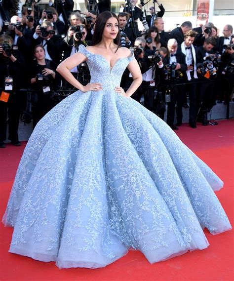 Aishwarya Rai In Michael Cinco 2017 Cannes Film Festival Gowns