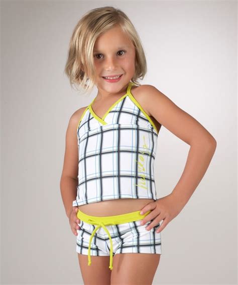 Swimspot Kids Swimwear Kids Plaid Little Girl Fashion