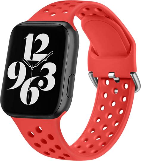 Ieoviee Breathable Band Compatible With Apple Watch Bands 38mm 40mm 42mm 44mm Soft