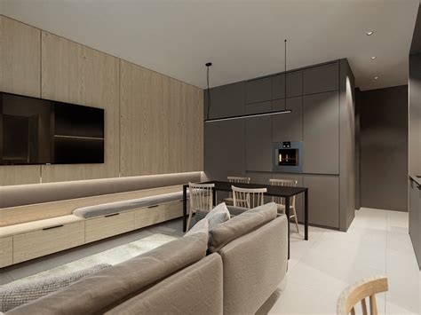 Little Apartment Design By Bezmirno Architects On Behance