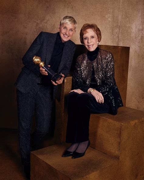 2020 Ellen Degeneres Honored With The Carol Burnett Award Golden Globes