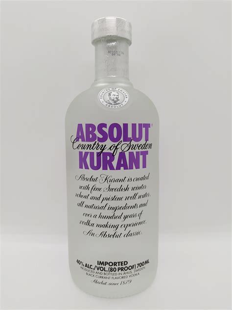 Absolute Kurant Black Currant — Carringtons Fine Wines