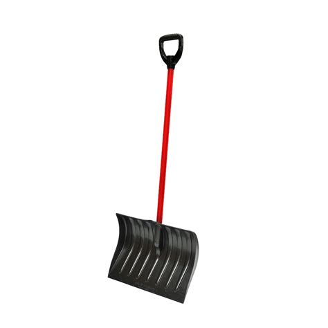The Home Depot 19 Inch Snow Shovel With Steel Handle Poly Blade And