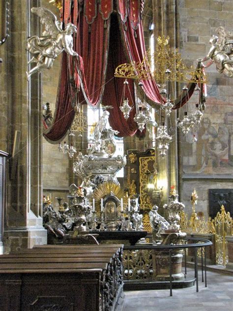 Interior Of St Vituss Cathedral Prague Castle Travel Photos By