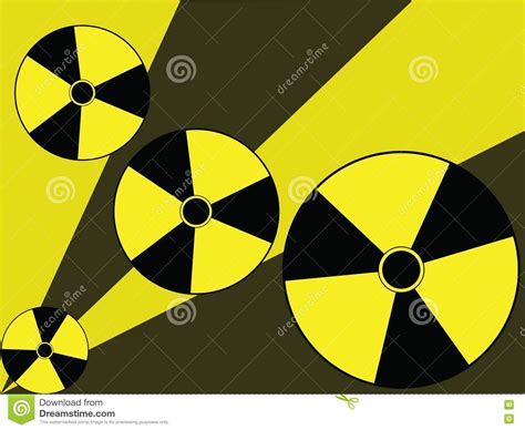 Radiation Stock Vector Illustration Of Radioactive Vector 5899872