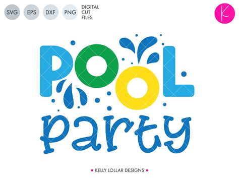 Pool Party Graphic By Kellylollar · Creative Fabrica