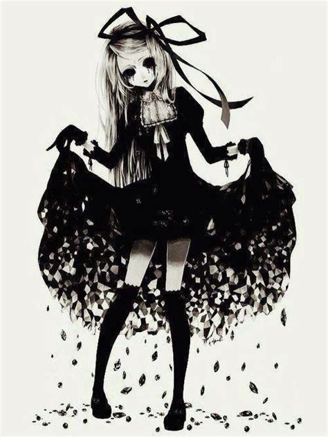 Creepy Goth Girl Emogoth Anime Pinterest Goth Girls