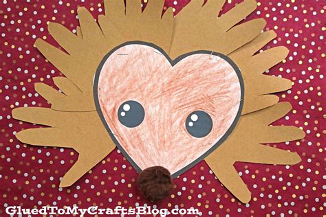 Creating An Adorable Hedgehog Craft With Handprints