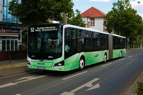 Hlb Bus Man Lions City G Im Neuen Nvv Design Am In Kassel