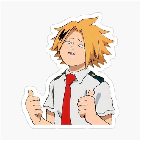 Thumbs Up My Hero Academia Denki Kaminari Bmp Tools