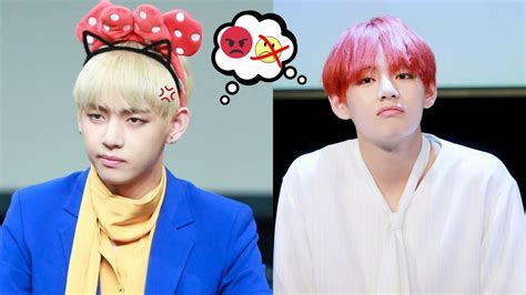V ranked himself as second to last on the scale of scariness. BTS V Angry/Annoyed Moments Kpop VGK - BTS KPOP