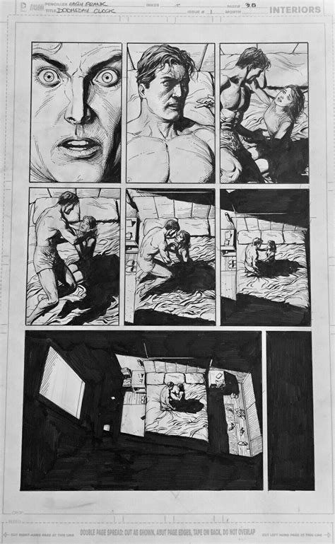 Gary Frank Doomsday Clock Original Comic Art 1 P30