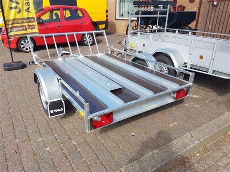 Syma Motortrailer Voor Motoren Kg Jagers Aanhangwagens